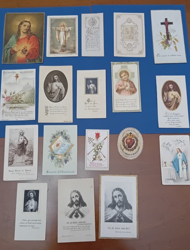 Lotto santini sacro cuore di - santini,