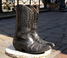 Stivale Pelle Texano Western