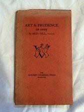 1928 ART & PRUDENCE Eric Gill