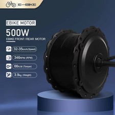 Motore E-bike 36V 48V 500W Fat Tire Ingranaggio Brushless Mozzo Anteriore/Posteriore Ruota Motore