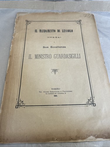 Mandamento lessolo - il, di