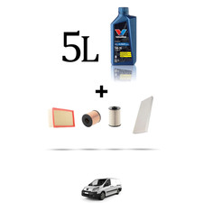 HOFFCAR Kit tagliando 4 FILTRI