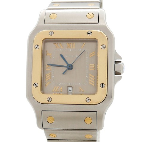Cartier santos carrèe - cartier, gm