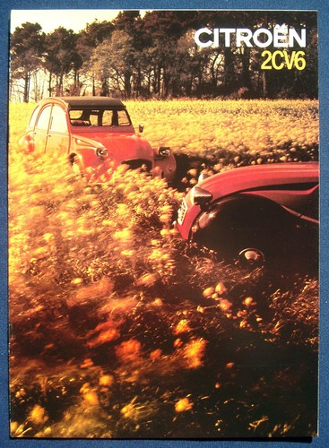 Brochure depliant 1983 - , citroen