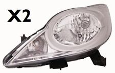 COPPIA FARI FANALE PROIETTORE ANTERIORE SX DX PEUGEOT 107 DA 03/2012> AL 04/2014