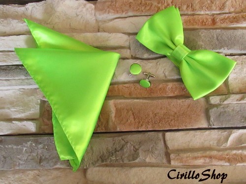 Papillon fazzoletto gemelli - papillon,