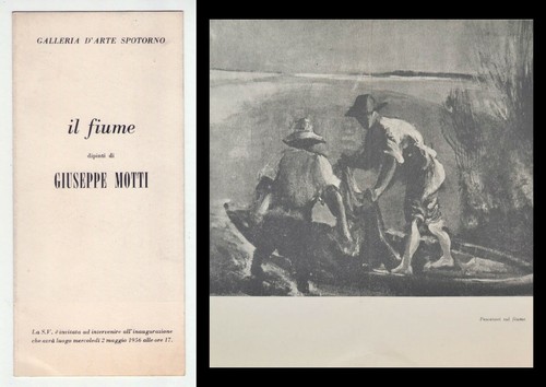 Invito mostra fiume dipinti - invito,