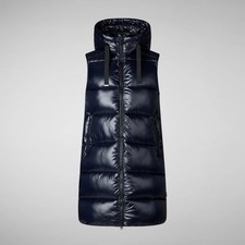 Gilet lungo trapuntato donna