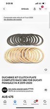 DUCABIKE KIT CLUTCH PLATE
