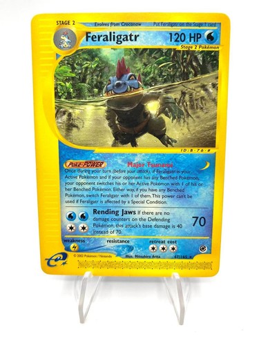 Carta pokemon feraligatr - carta,