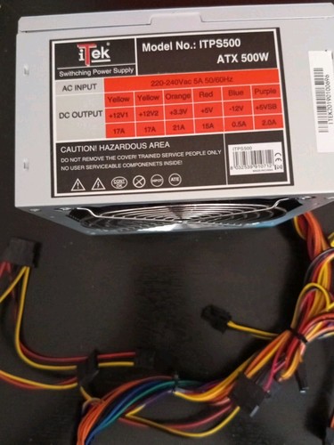 Alimentatore itek itps500 - alimentatore,