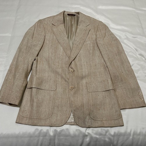 Blazer pura seta grezza