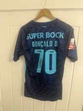 Camicia firmata Gonçalo Borges Porto Match Worn/Emessa con Coa