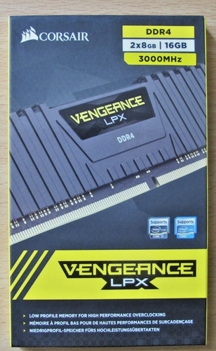 Corsair vengeance lpx gb - corsair, 16