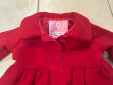 Giacca Cappotto Vestito Rosso