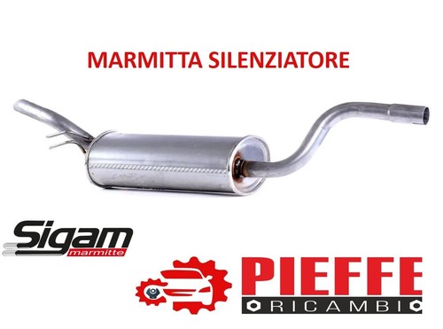 Marmitta silenziatore - marmitta,