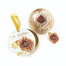 Harry Potter Palla di Natale Mappa del Malandrino con Spilla Marauder's Map Pin