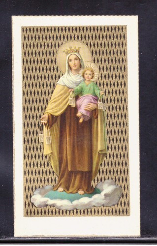 Santino madonna del carmine - santino,