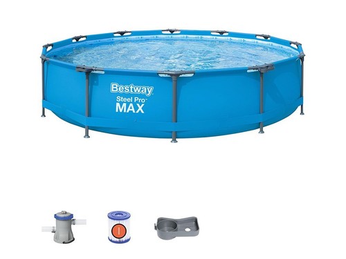 Bestway piscina tonda steel - piscina,