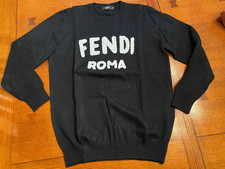 Maglione maglia uomo Pre Loved FENDI ROMA taglia europea XXL USA taglia large
