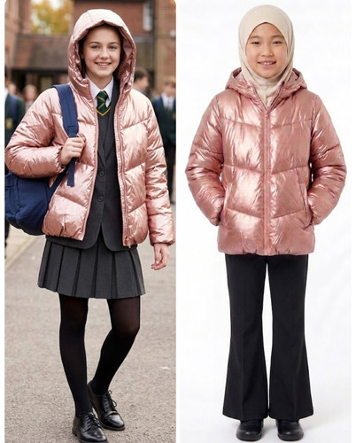 Cappotto imbottito ragazza