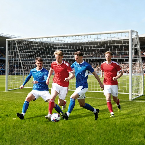 Slsy cortile calcio goal - calcio,