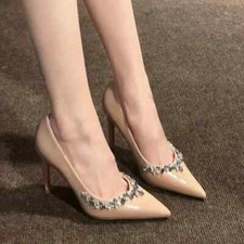 Sandali donna pizzo tacco a