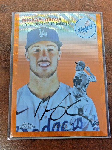 Michael grove 2023 topps - grove,