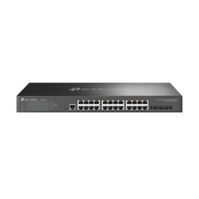 TP-Link Omada SG3428X switch gestito 24 porte Gigabit 4 SFP+ 128 Gbps 1U rack