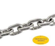 Catena Acciaio Inox AISI 304 barca nautica hobby casa filo mm 6 - €/mt Genovese