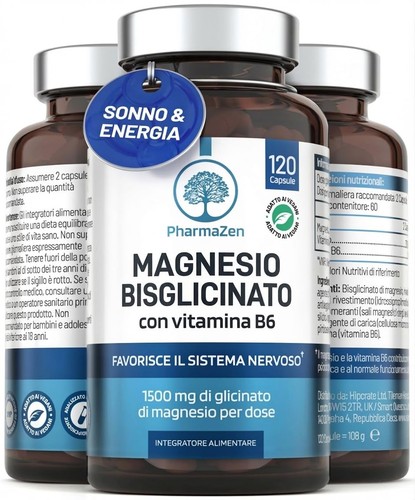 Magnesio bisglicinato 1500 - magnesio, mg