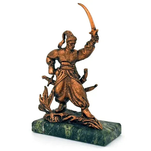 Statuetta cosacco con - "cosacco,