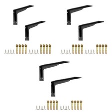 1 paio di staffe per ripiani