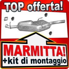 Silenziatore Posteriore per