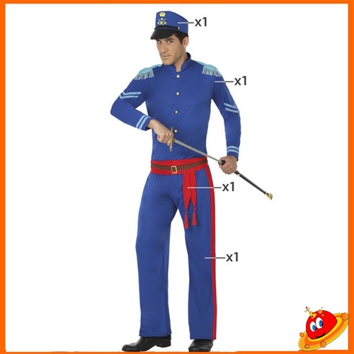 Costume uomo soldato - costume,