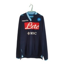 Maglia Calcio SSC NAPOLI 2012 2013 Macron away kit jersey tg M