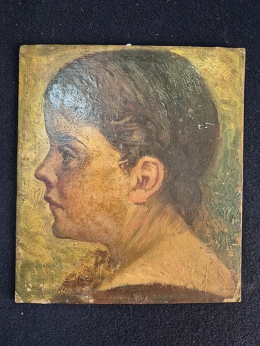 Dipinto olio tavola - su,