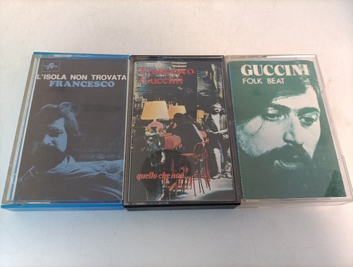 Lotto francesco guccini - 3x,