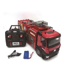 HUINA 1/14 RC 2.4G 562 Box Acqua Spruzzabile Camion dei Pompieri Auto Giocattolo Modello Regalo Batteria