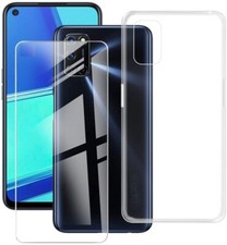 COVER CUSTODIA PER OPPO A52 A 52 + PELLICOLA VETRO TEMPERATO ULTRASLIM SOFT