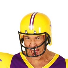 CASCO FOOTBALL AMERICANO GIALLO