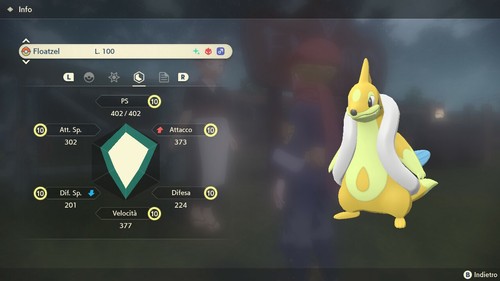 Floatzel alfa shiny - alfa, fully