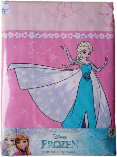 Frozen completo lenzuola - lenzuola, rosa