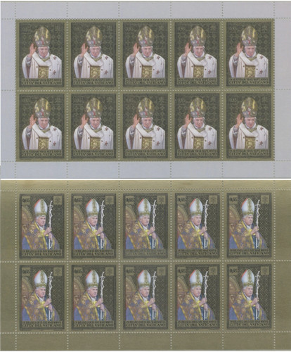 2008 vaticano minifogli - -,