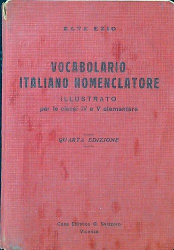 Vocabolario italiano - vocabolario,