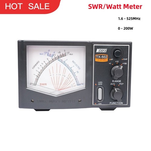 Nissei mini 502 swr watt - tx-502, swr/watt
