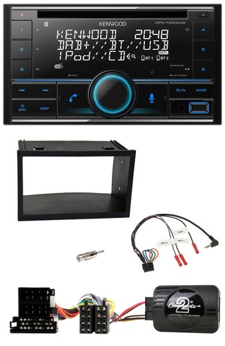 Kenwood 2din dab usb - cd,