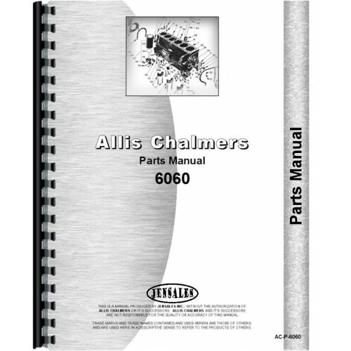 Manuale ricambi trattore allis - ricambi,