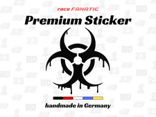 Biohazard Sticker Radioactive