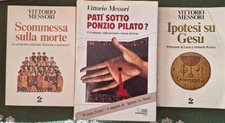 VITTORIO MESSORI TRE LIBRI